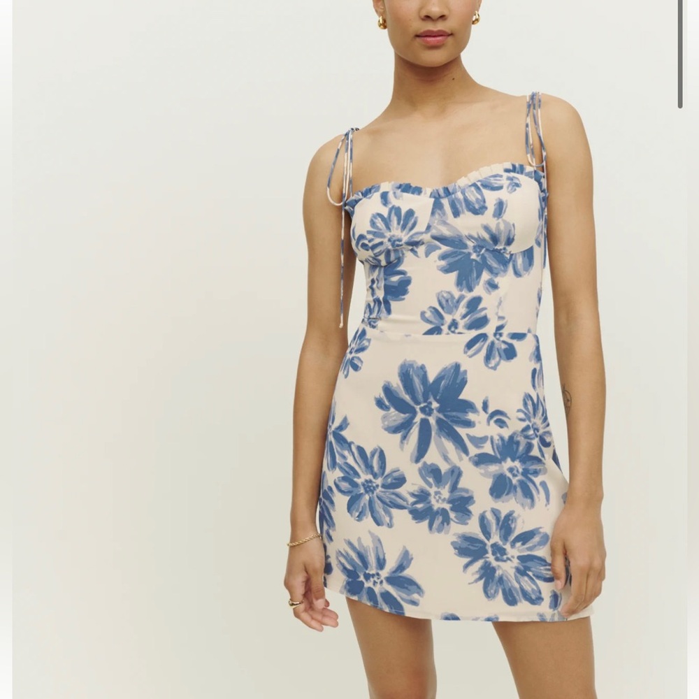 Reformation Louelle Mini Dress